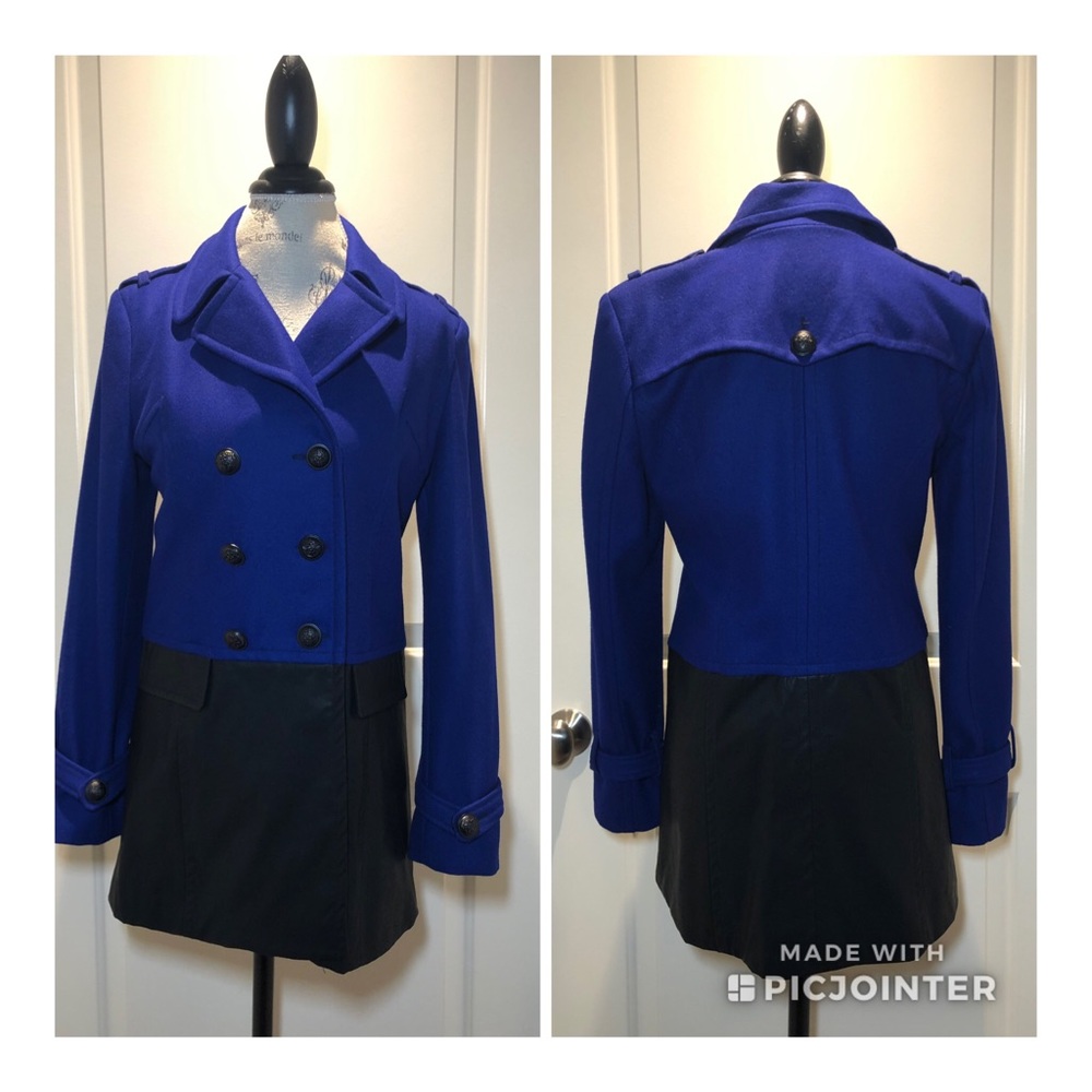 Under Skies | Lightweight Pea Coat/Jacket Size Medium